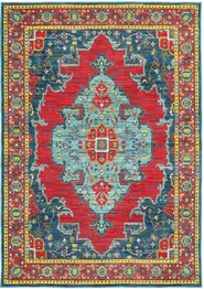Oriental Weavers Joli 1331S Blue and Red